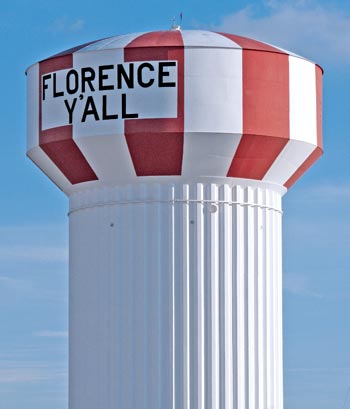 The Florence Y'all Watertower